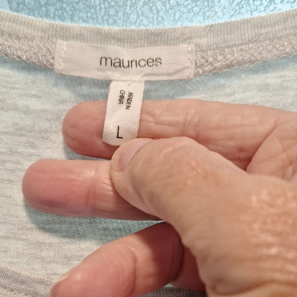 Gray 'Happy' Women's Top - Picture 2 of 2